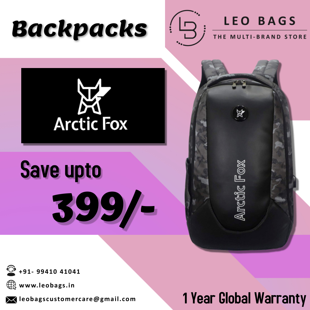Buy Anti-Theft Travel Bags and Backpacks | Arctic Fox Australia
